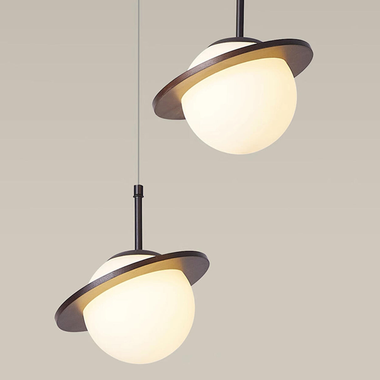 3-Light Modern Planet Adjustable Island Pendant Light Image - 10
