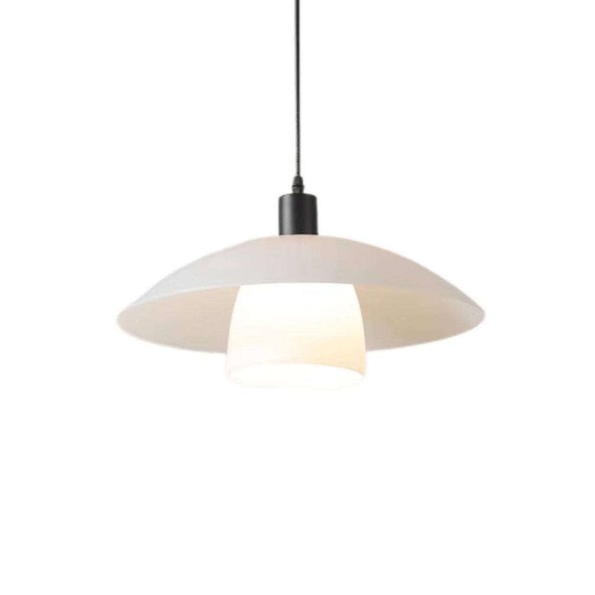 3-Light Modish Disc and Cone Island Pendant Light Image - 7