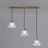 3-Light Scandinavian Flower Island Pendant Light Image - 2