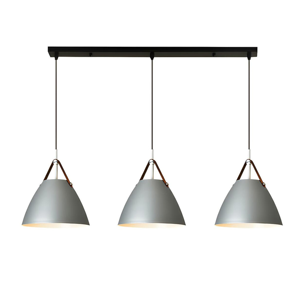 3-Light Simple Cone Adjustable Island Ceiling Light Image - 10