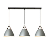 3-Light Simple Cone Adjustable Island Ceiling Light Image - 10
