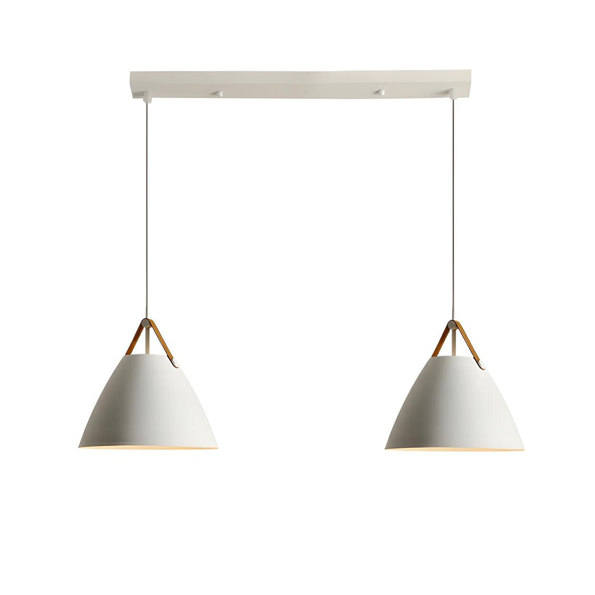 3-Light Simple Cone Adjustable Island Ceiling Light Image - 5