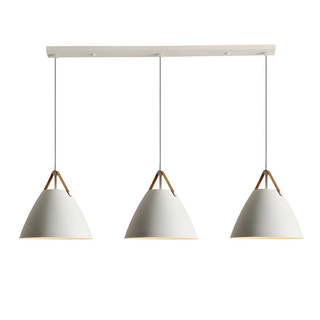 3-Light Simple Cone Adjustable Island Ceiling Light Image - 6