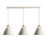 3-Light Simple Cone Adjustable Island Ceiling Light Image - 6