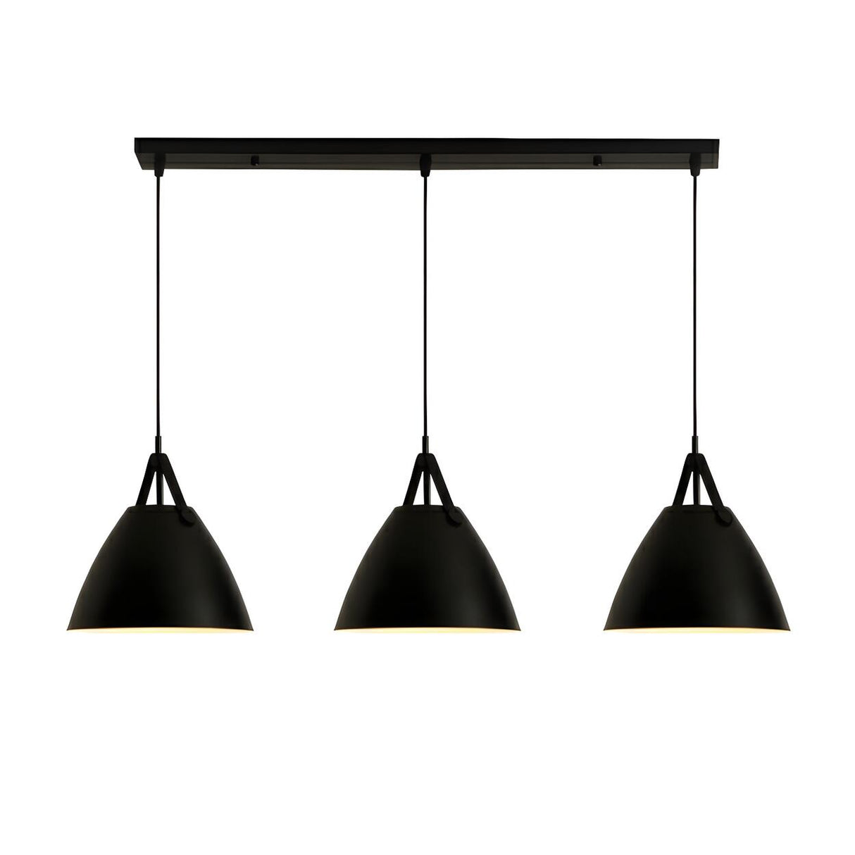 3-Light Simple Cone Adjustable Island Ceiling Light Image - 8