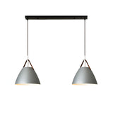 3-Light Simple Cone Adjustable Island Ceiling Light Image - 9