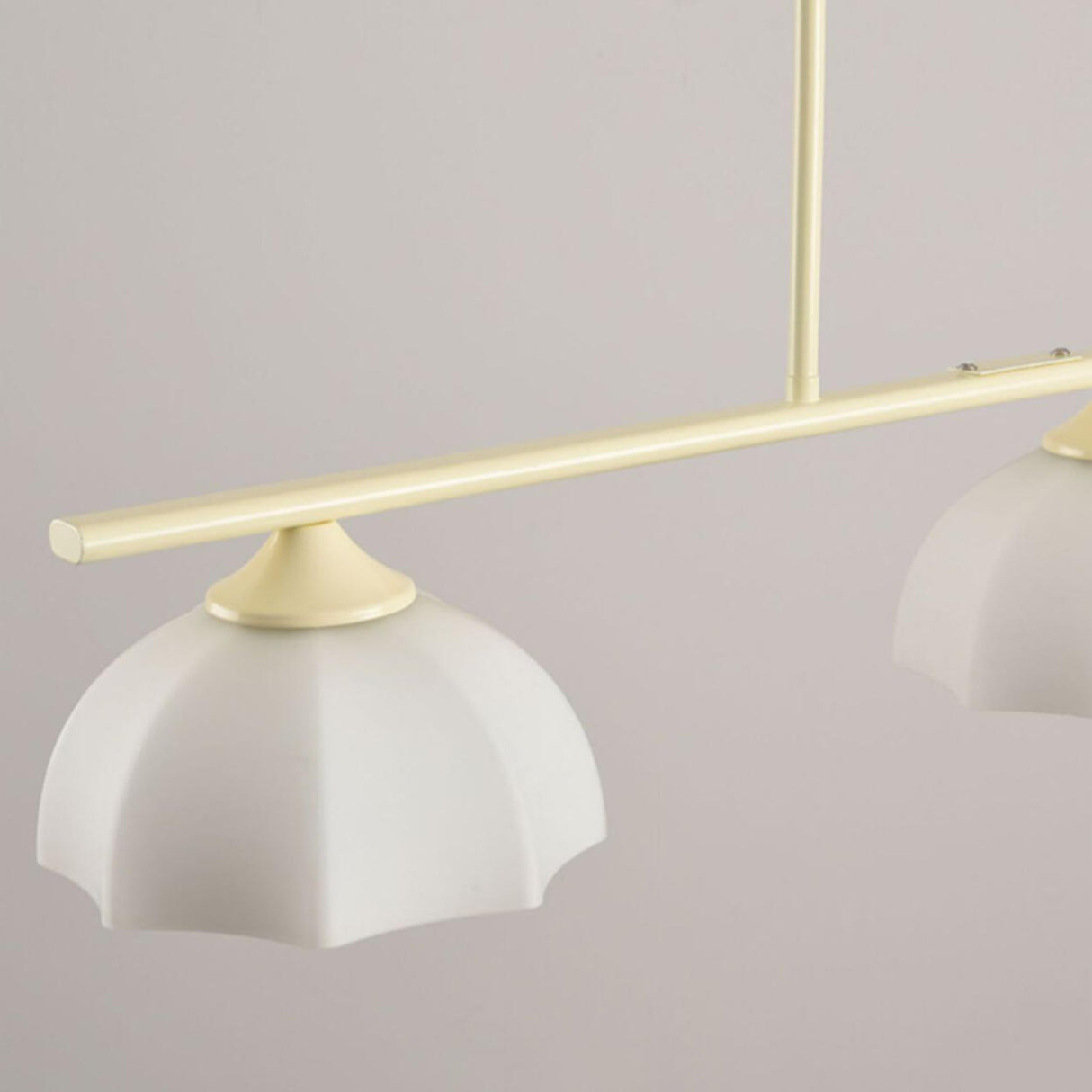 3-Light Simple Dome Adjustable Island Hanging Light Image - 17