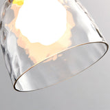 3-Light Simplicity Glass Cone Island Ceiling Light Image - 10