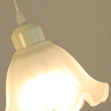 3-Light Trendy Beige Flower Island Pendant Light Image - 7