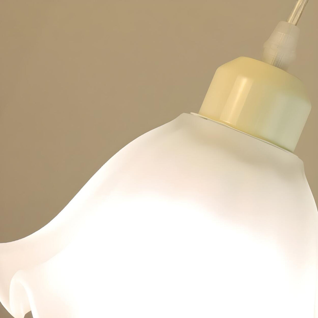 3-Light Trendy Beige Flower Island Pendant Light Image - 8