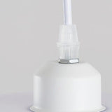 3-Light White Floral Adjustable Modern Island Light Image - 9
