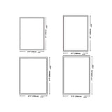 3D Illusion Polyester Black White Rectangle Area Rug Image - 10