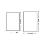 3D Illusion Polyester Black White Rectangle Area Rug Image - 11
