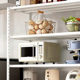 5-Layer Steel Freestanding Heavy-Duty White Garage Cabinets Image - 7