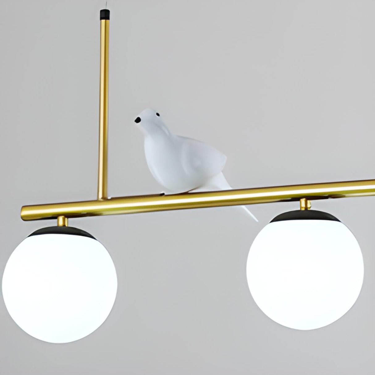 5-Light Globe Decorative Birds Kitchen Pendant Light Image - 10