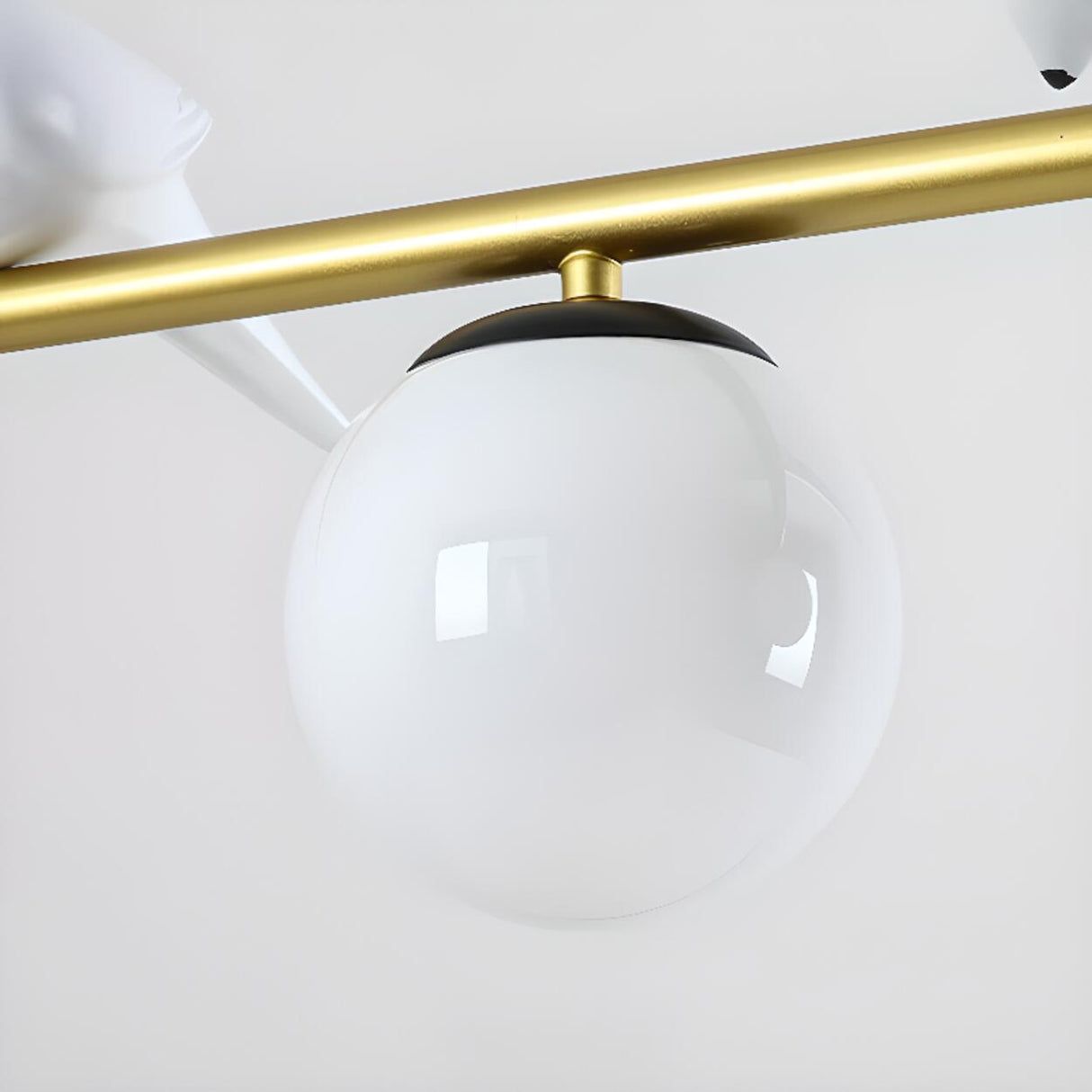 5-Light Globe Decorative Birds Kitchen Pendant Light Image - 12