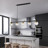 5-Light Globe Decorative Birds Kitchen Pendant Light Image - 3