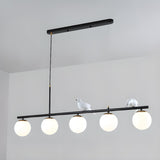 5-Light Globe Decorative Birds Kitchen Pendant Light Image - 5