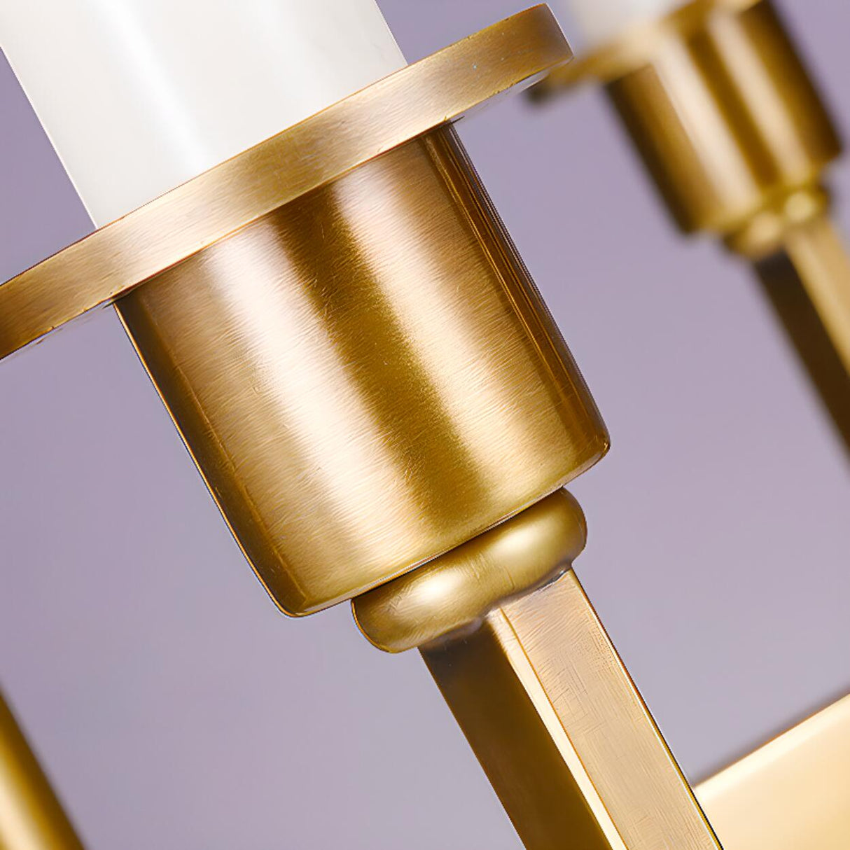 5-Light Tiered Classic Brass Chain Chandelier  Image - 11
