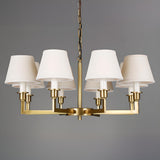5-Light Tiered Classic Brass Chain Chandelier  Image - 9