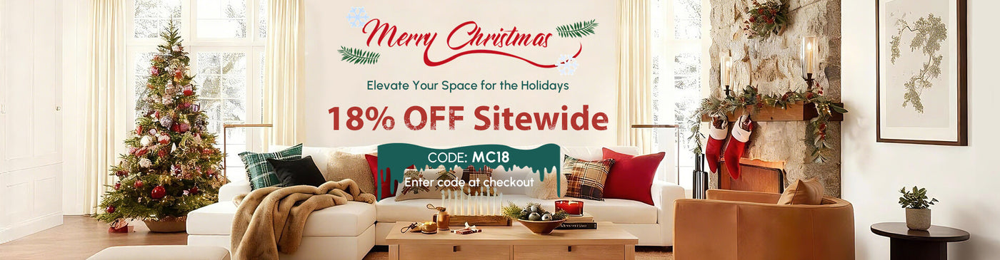 Christmas Sale 18% Off Sitewide