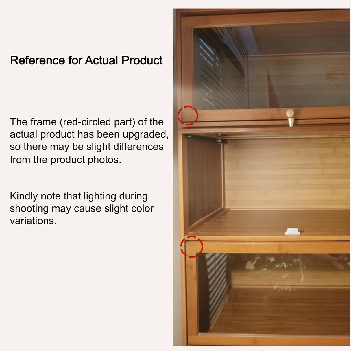 Classic Vertical Cabinet Closed Back Bookcase Brown Image - 53