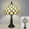 Elegant Tiffany Dome Stained Glass Decor Table Lamp Image - 12