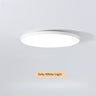 Minimalist White Round LED Flush Mount Ceiling Light