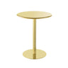 Vibrant Colors Steel Frame Simple Round Metal Chat Table Image - 48