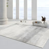 Abstract Unique Rectangle Polyester Beige Area Rug Image - 4