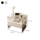 Acrylic Drawer Storage Kids Nightstand with Legs #size