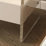 Acrylic Drawer Storage Kids Nightstand with Legs Image - 8