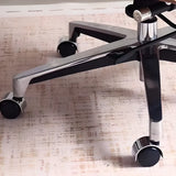 Adjustable Aluminum Frame Leather Office Chair with Headrest Image - 8