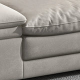 Adjustable Armrest Height Abrasive Cloth 6 Seats Sofa Image - 8