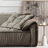 Adjustable Armrest Height Abrasive Cloth Pillow Sofa Image - 10