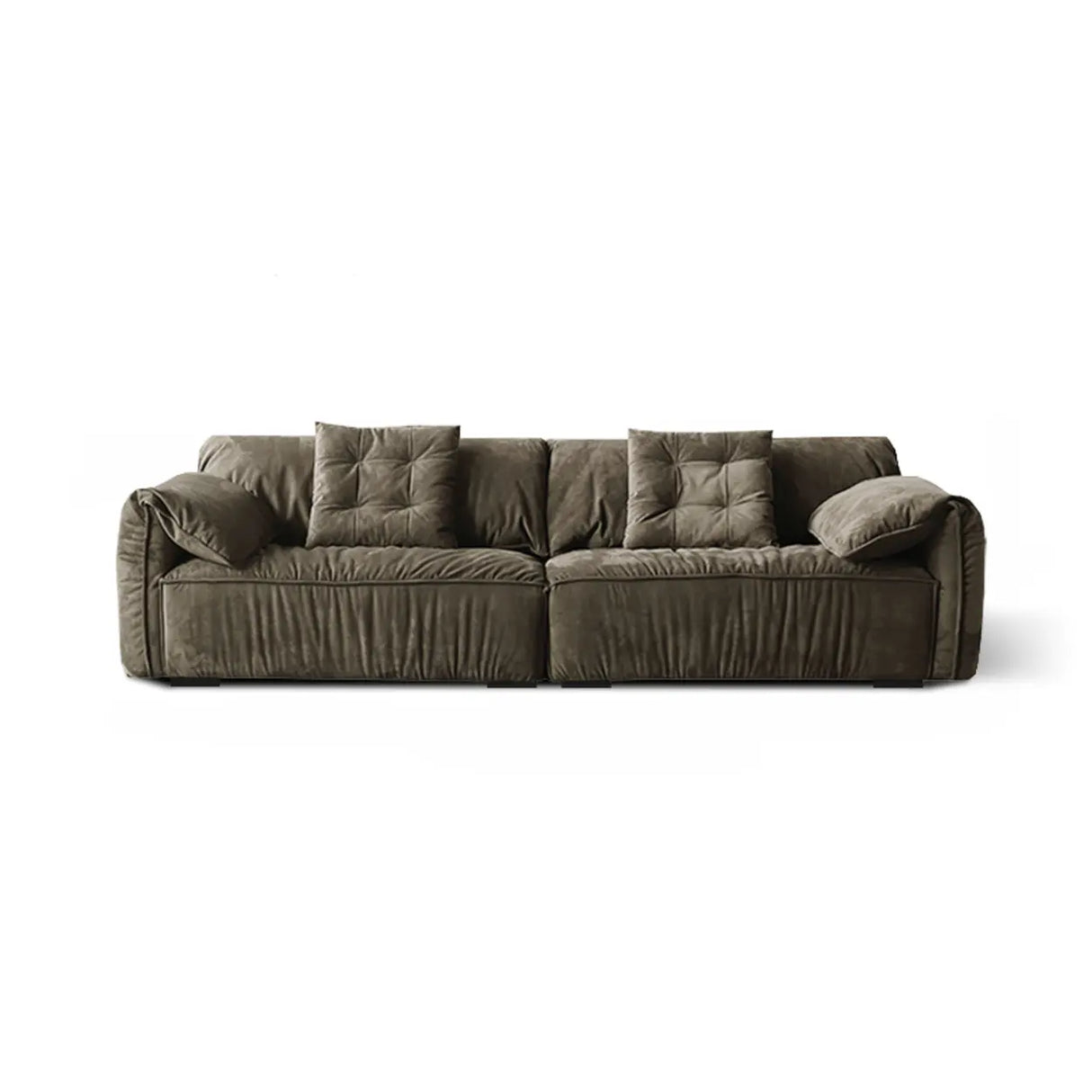 Adjustable Armrest Height Abrasive Cloth Pillow Sofa Image - 11