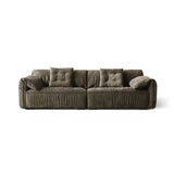 Adjustable Armrest Height Abrasive Cloth Pillow Sofa Image - 11
