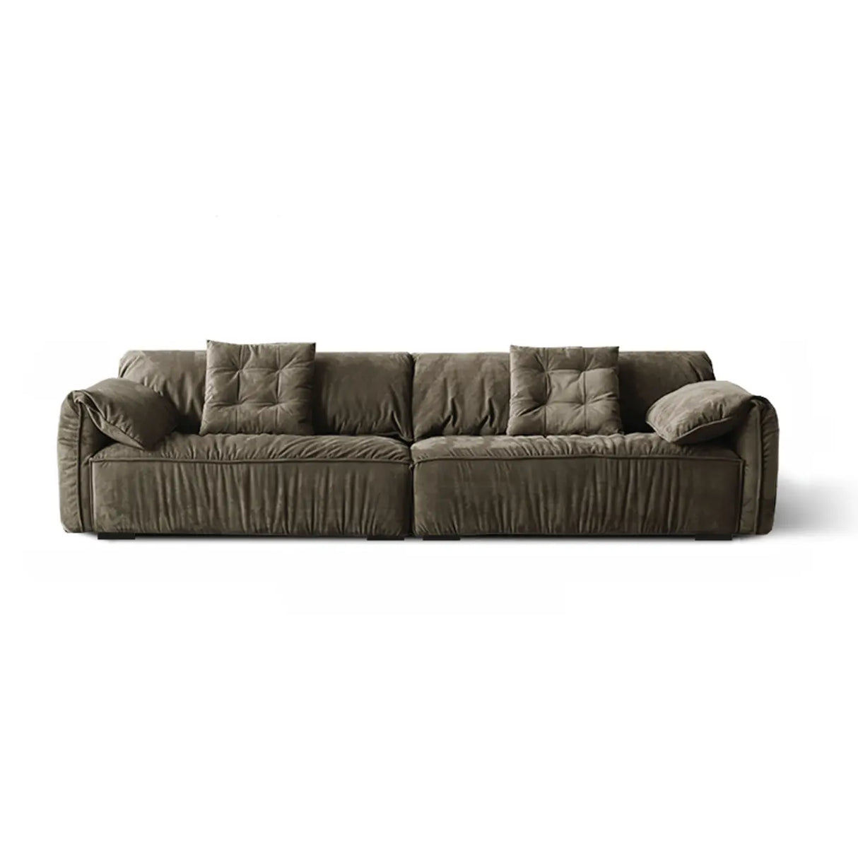 Adjustable Armrest Height Abrasive Cloth Pillow Sofa Image - 12