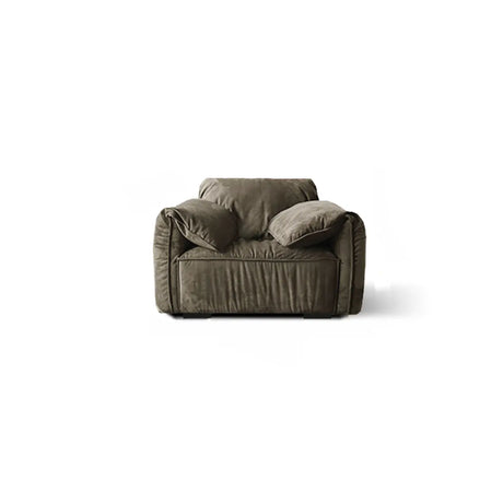 Adjustable Armrest Height Abrasive Cloth Pillow Sofa Image - 2