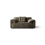 Adjustable Armrest Height Abrasive Cloth Pillow Sofa Image - 3