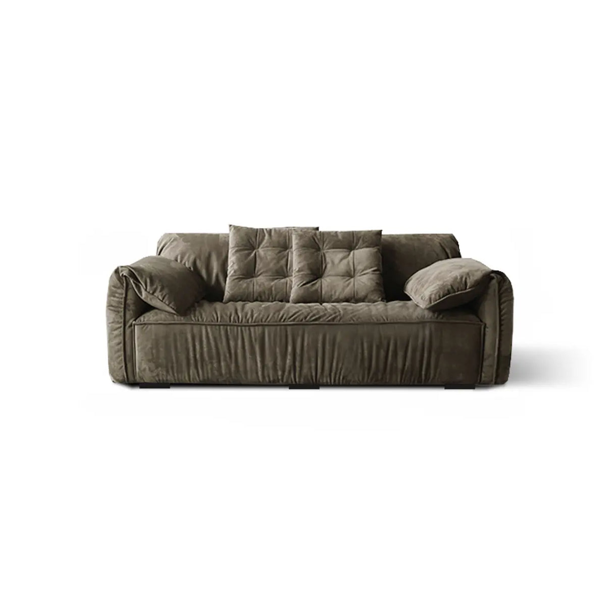 Adjustable Armrest Height Abrasive Cloth Pillow Sofa Image - 5
