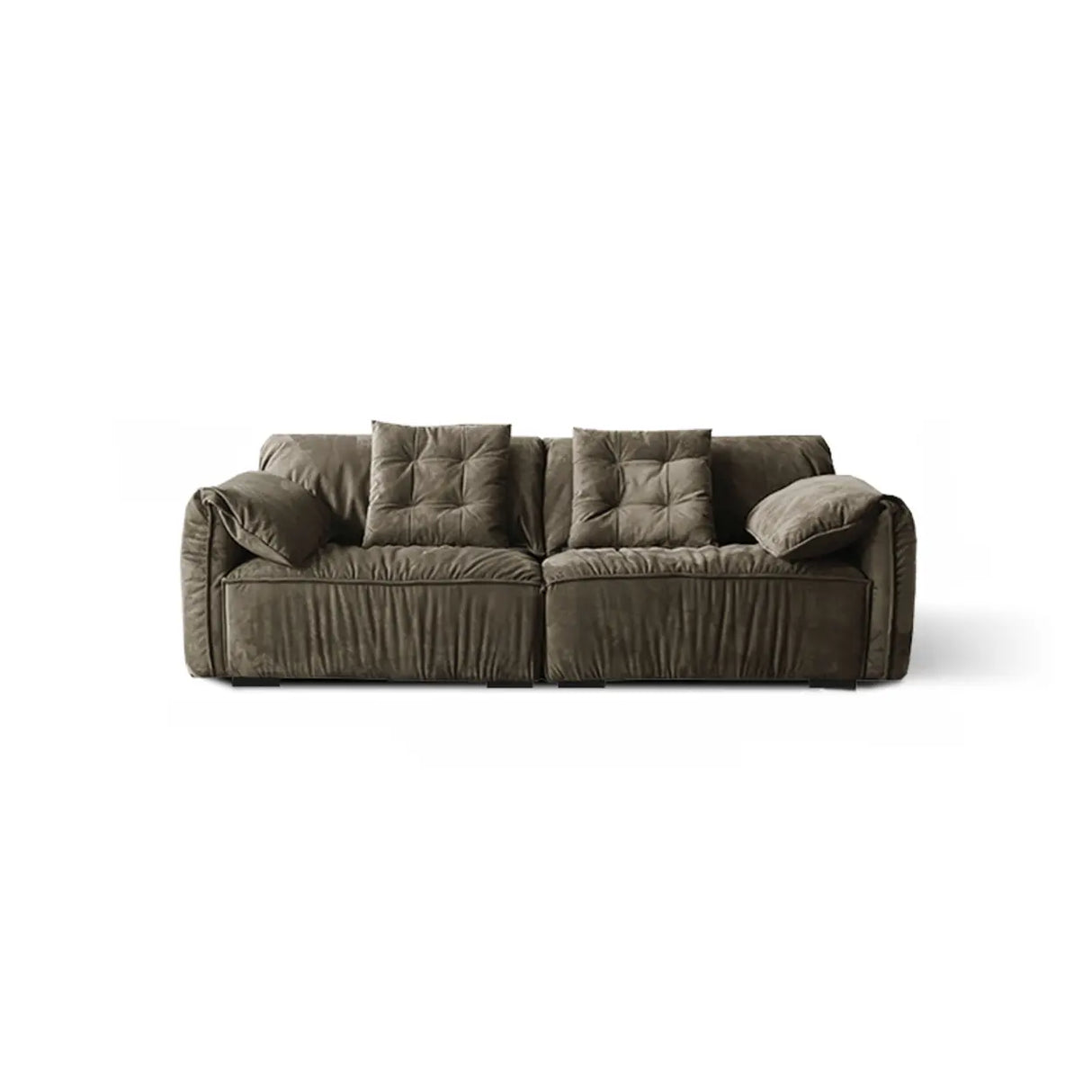 Adjustable Armrest Height Abrasive Cloth Pillow Sofa Image - 7