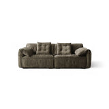 Adjustable Armrest Height Abrasive Cloth Pillow Sofa Image - 7