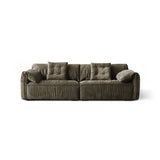 Adjustable Armrest Height Abrasive Cloth Pillow Sofa Image - 9