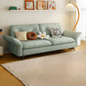 Adjustable Armrest Height Beige Cotton Linen Sleeper Image - 13