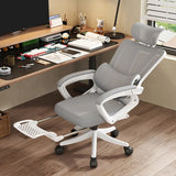 Adjustable Armrest Height Ergonomic Task Office Black Chair Image - 2