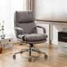 Adjustable Arms Swivel Ergonomic Leather Office Chair Image - 3
