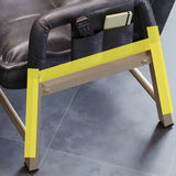 Adjustable Back Angle Mid Back Padded Dark Gray Task Chair Image - 15
