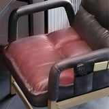Adjustable Back Angle Mid Back Padded Dark Gray Task Chair Image - 18