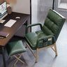 Adjustable Back Angle Mid Back Padded Dark Gray Task Chair Image - 4